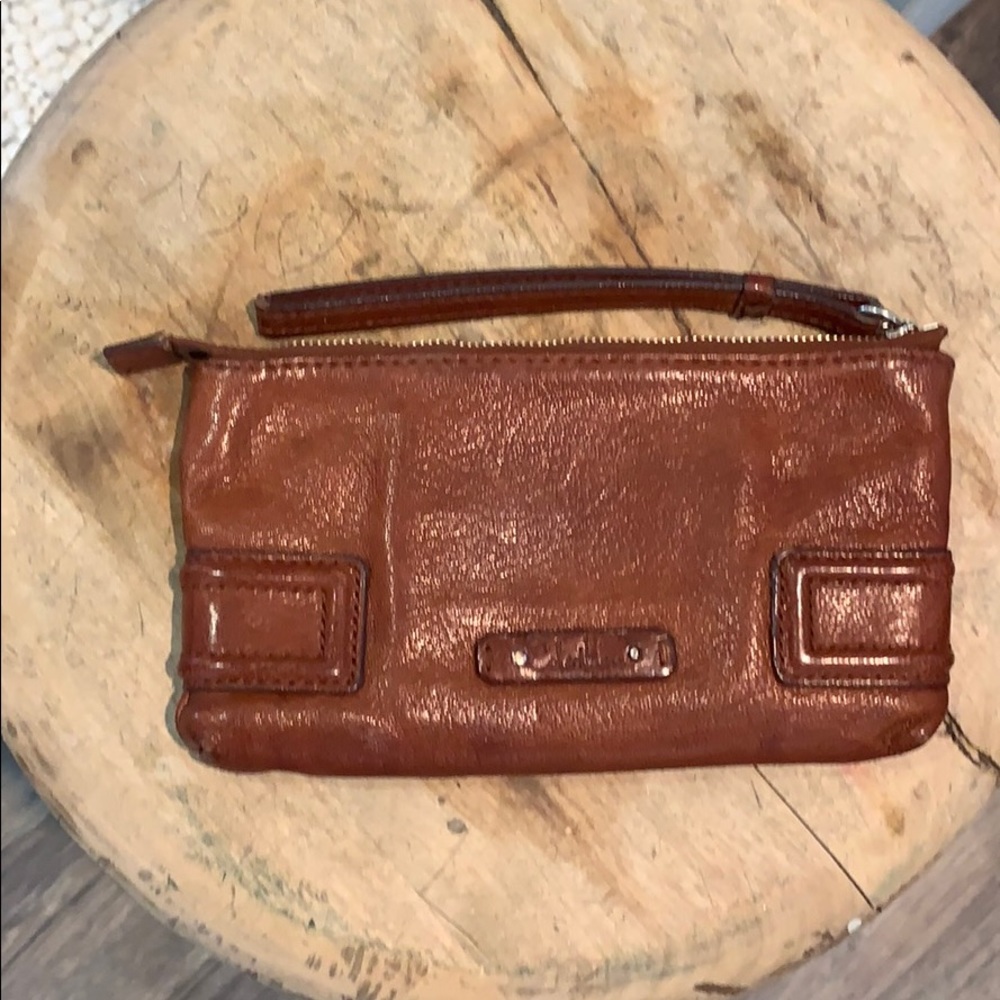 Cognac cole Haan wallet